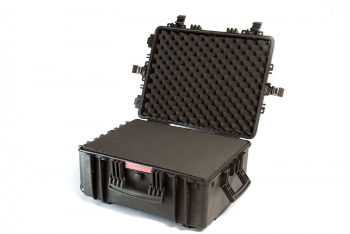 Кейс пластиковый объем 54,5л, с колесиками, внутренние размеры 540*407*248мм, IP67 (ORT544025)