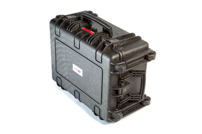 Кейс пластиковый объем 54,5л, с колесиками, внутренние размеры 540*407*248мм, IP67 (ORT544025)