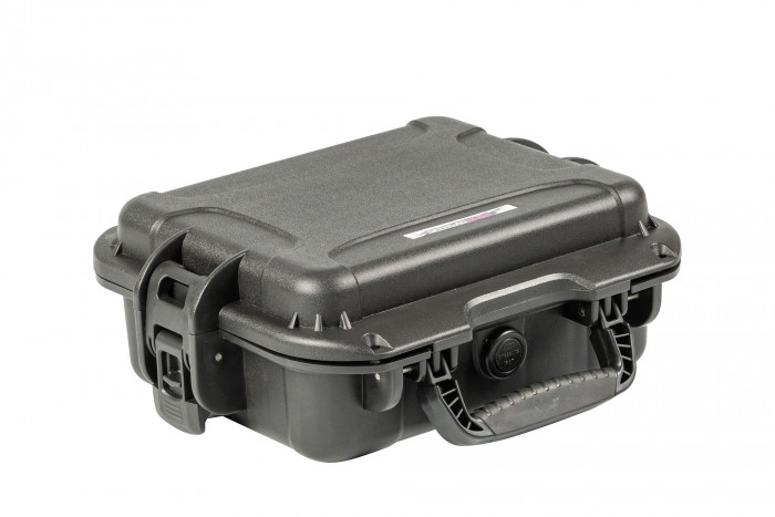 Кейс пластиковый OffRoadTeam Серия-Element модель EL613050 ЧЕРНЫЙ, внутренние размеры 261*212*116мм, IP65